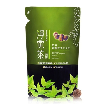 茶籽碗盤蔬果洗潔液補充包